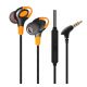 In-ear sports headphones universal hanging ear with wheat running